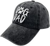 Waldeal Men's Dog Dad Washed Adjust