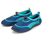 Urban Beach Ladies Aqua Shoes Toggle Beach Shoes (Blue, Numeric_4)