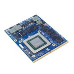 New 8GB Graphics Card GPU Upgrade Replacement, for Clevo Gaming Laptop P170SM P370EM P170EM P170HM P370SM P177SM P370EM P375SM P370SM Notebook, nVidia Geforce GTX 980M GDDR5 8GB MXM Video Board