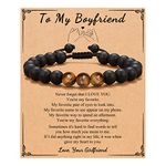 PINKDODO Gifts for Boyfriend Christmas Gifts Ideas Boyfriend Stocking Stuffers Birthday Anniversary Valentines Day Graduation Gifts for Him Boyfriend Bracelet