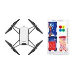 DJI Tello Quadcopter Drone with HD camera and VR, powered by technology and Intel processor, coding education, DIY accessories, throw and fly (without controller)