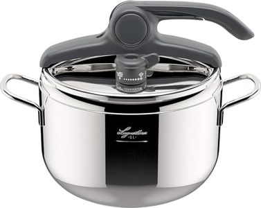 Lagostina Irradial Control Lagoeasy'Up Pressure Cooker, 5 Litre Capacity