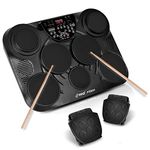 Pyle-Pro PTED01 Electronic Table Digital Drum Kit Top w/7 Pad Digital Drum Kit