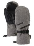 Burton Women's Standard Gore-TEX Mittens, Gray Heather, X-Large