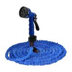 GNOLY Hose Pipe, Expandable Magic Hose Garden Pipe, 15m 50 Feet Expandable Garden Hose for Car Washing Gun Retractable Garden Watering Hose Pipe with Gun