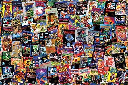 8-Bit Armageddon Retro Video Game Puzzle | 1000 Piece Jigsaw Puzzle