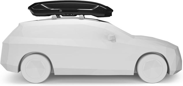 Thule Motion 3 XXL Roof Box – Black Glossy Car Cargo Carrier