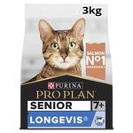 PRO PLAN® Senior 7+ LONGEVIS® Rich in Salmon Dry Cat Food 3kg