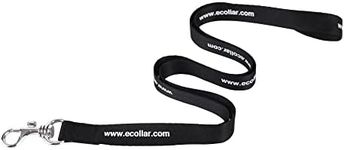 Educator Dog Trainer Nylon Lanyard Lead for Use with E-Collar Hand Held Transmitter Remotes, Black