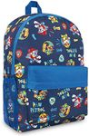 PAW PATROL Backpack Children's School Backpack Boys Girls Children Backpacks Primary School Nursery, Blue Aop, One size