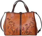 SHARPAD Genuine Leather Satchel for