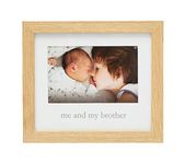 Kate & Milo Me & My Brother Frame, Sibling Keepsake Frame, Baby Nursery Décor Wall Art Picture Frame