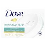 Dove Bar Soap for Sensitive Skin 3.15 oz (Pack of 8)