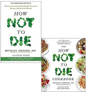 Michael greger collection 2 books set (how not to die, cookbook )