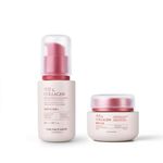 The Face Shop Pomegranate & Collagen Face Cream 100 ML + Face Serum 30ML | Anti Aging Face Cream & Serum Combo with Collagen & Pomegranate – Wrinkle Repair, Firming, Hydrating Skincare Set for Youthful, Glowing Skin