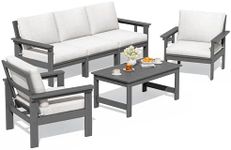 SERWALL HDPE Patio Conversation Set