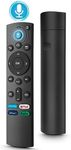 Replacement Remote for Sansui TV, Voice Remote Control Compatible with Fire TV Stick(2nd Gen/3rd Gen/4K/4K Max/Lite), Compatible with Fire TV Cube(1st Gen/2nd Gen/3rd Gen)