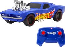 Hot Wheels Toy Car, 1:16 Scale RC Rodger Dodger Remote-Control Vehicle, Special 50th Anniversary Edition