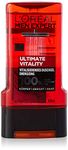 L'Oréal Men Expert Ultimate Vitality Shower Gel for Men, Grape Vine Extract Cleans and Revives Men's Skin (Face, Body and Hair) Gently Without Drying Out, 1 x 300 ml