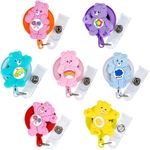 zuzengstory 7pcs Retractable Badge 