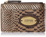 Hidesign womens NATALIE I Large Metallic Card Holder