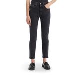 Levi's Women's 501 Skinny Jeans, (New) Black Worn in, 26