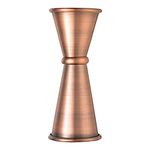 Barfly M37003ACP Measuring Jigger, 1 oz x 1-1/2 oz, Antique Copper