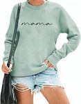 kecukqay Mama Sweatshirt Women Lett