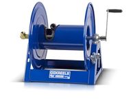 Coxreels 1125-4-100 Steel Hand Crank Hose Reel, 1/2" Hose I.D, 100' Hose Capacity, 3,000 PSI, Without Hose, Made in USA