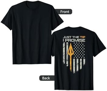 Just The Tip I Promise - Funny Bow Hunter Archery - ON BACK T-Shirt