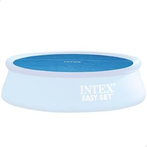 Intex Couverture de Piscine Solaire pour piscines à Cadre de 10 Pieds ou à réglage Facile #29021 290 x 290 x 1 cm Bleu