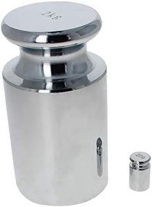 Utoolmart Gram Précision Chrome Calibration Balance de poids Test Set Haute Précision Police Clair pour Bijoux de Cuisine Numérique Échelle Diamant 1