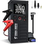 Jump Starter with Air Compressor, 7