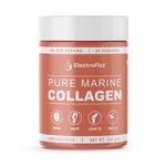 ElectroFizz Pure Marine Collagen Unflavored Powder, Healthy Skin, Hair & Nails, Bones & Joint Support, Keto & Paleo Friendly, Sugar Free, Gluten Free (200 Gm)