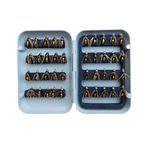 Fly Fishing Flies Kit - 40pcs Dry/Wet Flies with Box (Color 3)