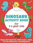 Dinosaur Activity Book For 5-6 Year