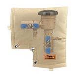 Backflow Cover, Backflow Preventers Protection, Pressure Vacuum Breaker Cover for Winter, Insulated Cover Pouch for Irrigation Backflow Valve, Sprinkler Valves Cover in Snow or Sun Exposure – Beige