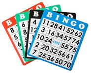 100 Bingo Cards in Mixed Colors by Royal Bingo Supplies by Royal Bingo Supplies