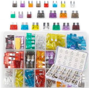 shengbowi Car Fuse Assortment Kit Blade Fuses Automotive Standard Auto Fuses LED Blade Auto Fuse Mini Marine RV Camper Boat Truck (5A 7.5A 10A 15A 20A 25A 30A 35A 40AMP)