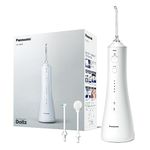 Panasonic EW-DJ55-W Electric Dental Flosser [Jet Washer Doltz Ultrasonic Water Flow Waterproof/Cordless Model] AC100-240V Shipped from Japan Released in May 2022