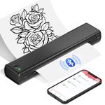 COLORWING Portable Printer - Bluetooth Thermal Printer A4, Wireless Mobile Printers for Phone,Compact Printer for Laptop, Supports Tattoo Stencils, Compatible with Android iOS