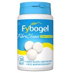 Fybogel Fibre Chews, Citrus, 30 Tablets, Constipation Relief, Softening Relief, Maintains Regularity, Fibre Supplement, Works Naturally, Effective Dual Action, Laxatives, Digestion and Nausea