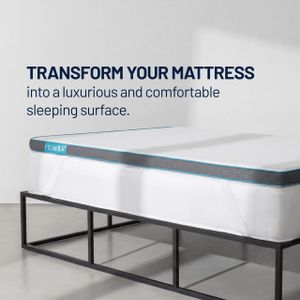 Simba Hybrid Mattress Topper King Size – 4 Layers, 1900 Springs, Simbatex Foam
