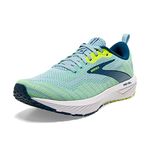 Brooks Men's Revel 6 Sneaker, Light Blue/Nightlife, 10.5 UK