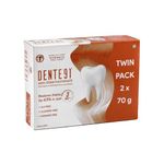 Dente91 Anti-Stain Toothpaste for Stain Removal & Teeth Whitening | Protects against Dental Caries & Strengthens Enamel | Reduces 63% stains in just 3 days | 140g (2 X 70g)