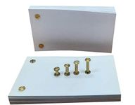 IMPRINT Flip Books Pack of 2 with Extra 8 Binder Screws