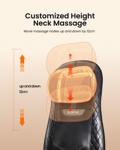RENPHO Shiatsu Back Massager – Deep Tissue Kneading Heat Therapy
