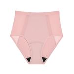 KNIX Shadow Mesh Leakproof High Rise - Period Underwear for Women (1 Pack), Rose Water, Large