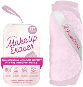 The Original MakeUp Eraser PRO, Effortlessly Remove All Makeup Using Only Water, Including Waterproof Mascara, Eyeliner, Foundation, Lipstick, Sunscreen,and More! Silver Infused, 1ct.