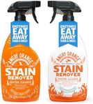 ANGRY ORANGE Pet Stain Remover for Dog Urine and Stains - Enzyme Cleaner - Citrus + Fresh Sent - Value 2 pack